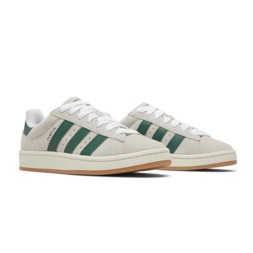 Wmns Campus 00s 'Crystal White Dark Green'